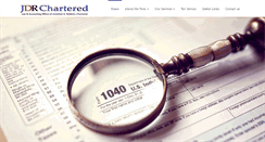 Desktop Screenshot of jdrchartered.com